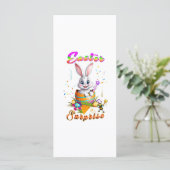 Pasen verrassing kaart (Staand voorkant)