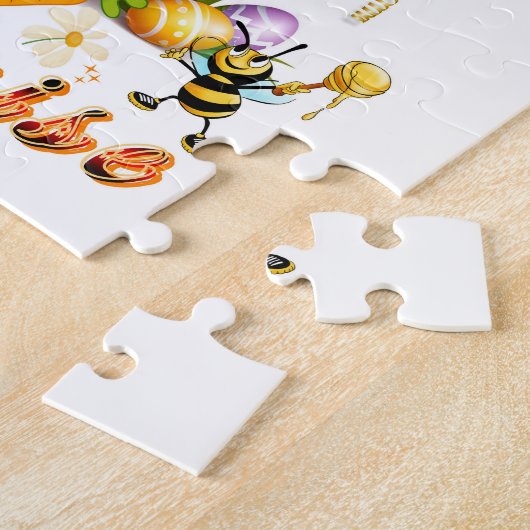 Pasen verrassing legpuzzel (Zijkant)