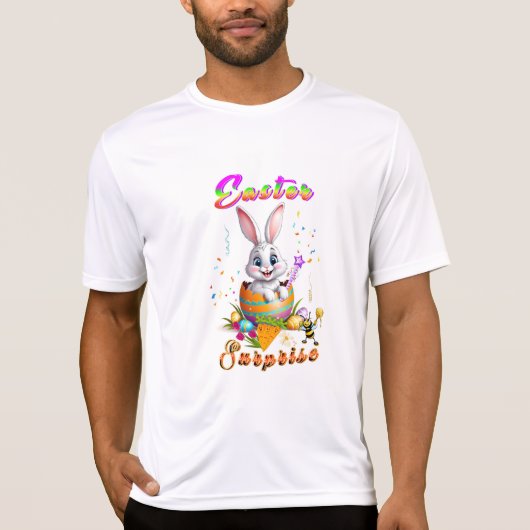 Pasen verrassing t-shirt (Voorkant)