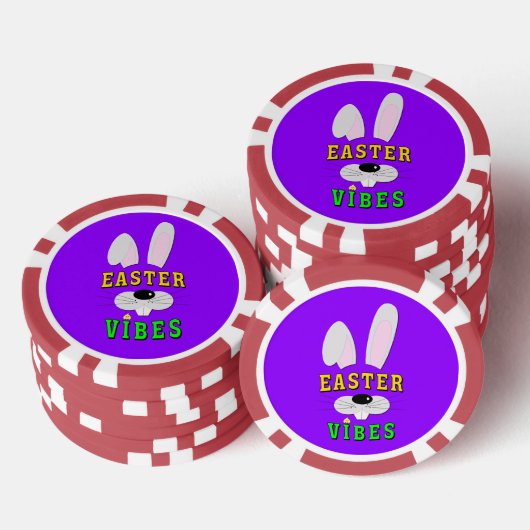 Pasen Vibes Poker Chips (Opstapeling)