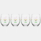 Pasen Vibes Wijnglas Zonder Voet (Links)
