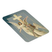  Pasen, Victoriaans Angels met een kruis Magneet (Rechterzijde)