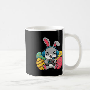 Pasen video Game Bunny Eggs Gaming Gamer Boys Mann Koffiemok