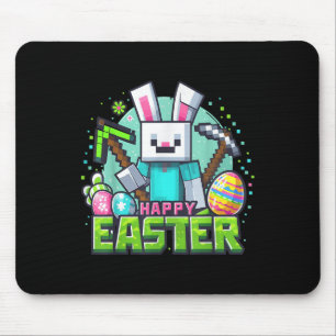 Pasen video Game Bunny Eggs Gaming Gamer Boys Mann Muismat