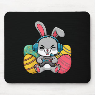 Pasen video Game Bunny Eggs Gaming Gamer Boys Mann Muismat