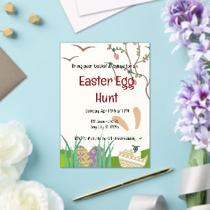 Pasen vieren: een dag van vreugde en vernieuwing acryl uitnodigingen