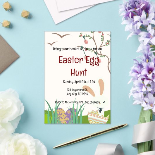 Pasen vieren: een dag van vreugde en vernieuwing acryl uitnodigingen (Insitu (Huwelijk))