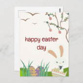 Pasen vieren: een dag van vreugde en vernieuwing briefkaart (Voorkant / Achterkant)