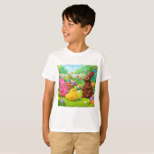 Pasen vieren — Parables4Kids.com T-shirt (Voorkant volledig)