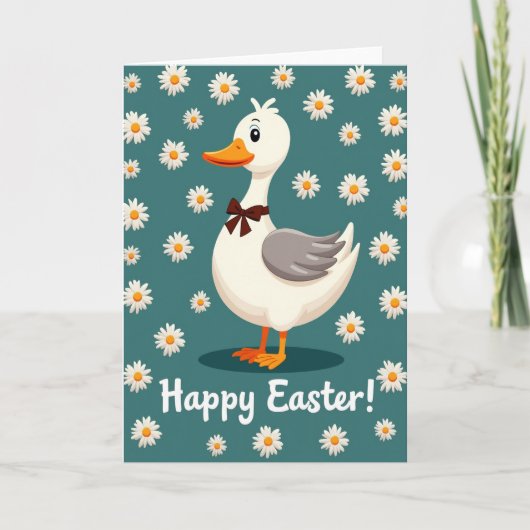 Pasen Vogel Lente Kaart (Voorkant)