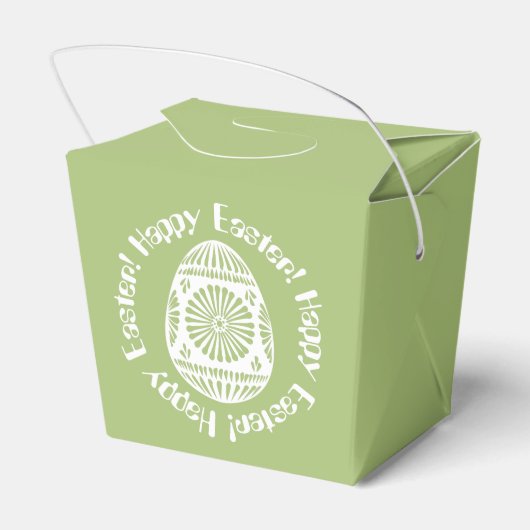 Pasen voor eitjes bedankdoosjes (Achterkant)