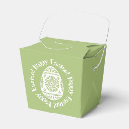 Pasen voor eitjes bedankdoosjes