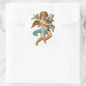 Pasen voor  Pasen Ronde Sticker (Tas)