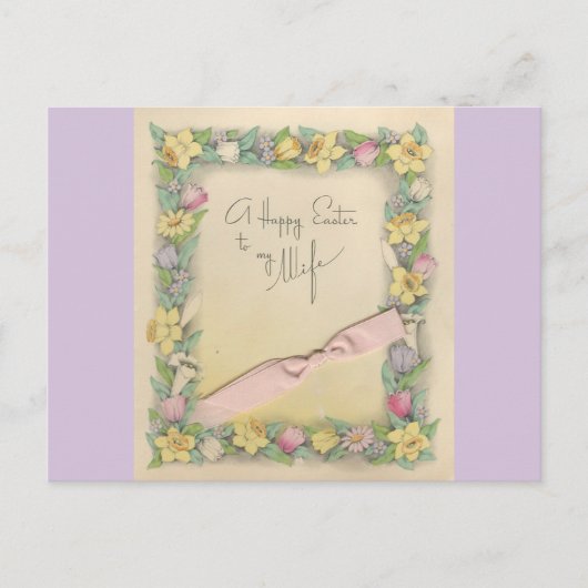  Pasen voor vrouw "Mario" Feestdagenkaart (Voorkant)