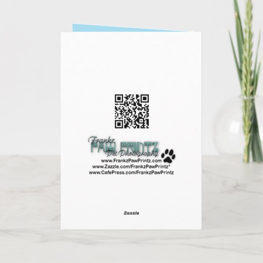 Pasen - Weimaraner - Ben Feestdagen Kaart (Achterkant)