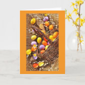 *PASEN* WENSEN VOOR ** MIJN BESTE VRIEND** KAART (Gele Bloem)