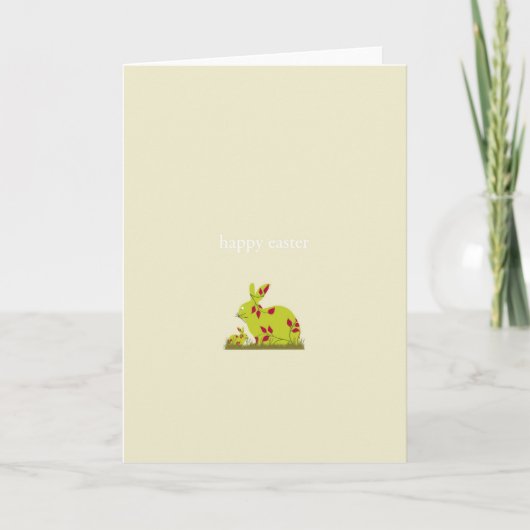 Pasen wenskaart feestdagen kaart (Voorkant)