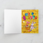 Pasen wenskaart feestdagen kaart (Binnen)