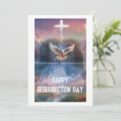 Pasen Wenskaart Feestdagenkaart (Staand voorkant)