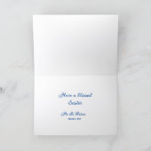 Pasen Wenskaart Kaart (Binnen)