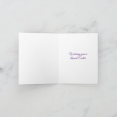 Pasen Wenskaart Pasen Lily Kaart (Binnen)