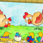 Pasen wenskaart van Nicole Janes Kaart