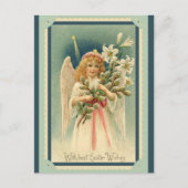  Pasen wil Angel Lily Briefkaart (Voorkant)