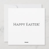  Pasen William Morris's St.James (1881) Feestdagenkaart (Achterkant)