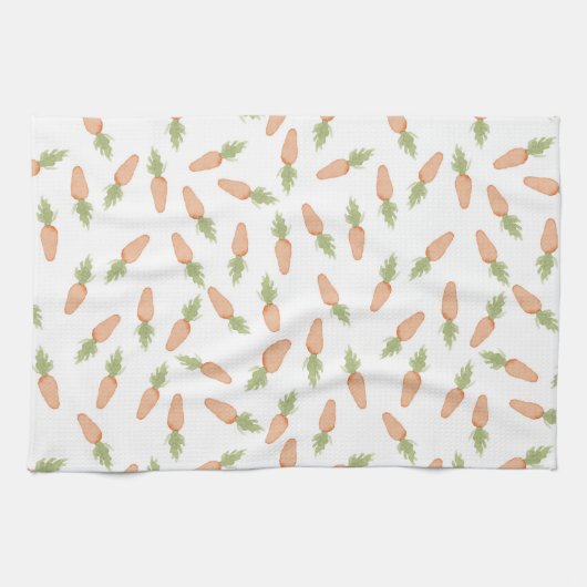 Pasen Wortelen Theedoek (Horizontaal)