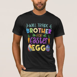 Pasen zal broeder ruilen voor paasei t-shirt