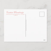 Pasen Zegen 1 Johannes 2:25 Bijbelvers Feestdagenkaart (Achterkant)