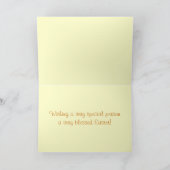 Pasen zegen aan een prachtige vriend feestdagen kaart (Binnen)