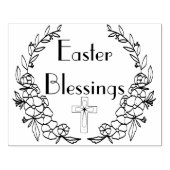 Pasen zegeningen Rubber Stamp Rubberstempel (Afrduk)