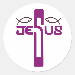 Pasen Zondag Jezus Opstanding Ronde Sticker