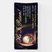 Pasen Zondagsdienst Banner (Verticaal)