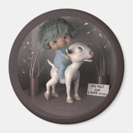 Pasen zonder lam - versie 2 magneet