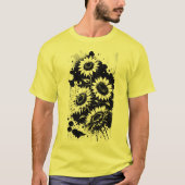 Pasen Zonnebloemen Vakantie T-shirt (Voorkant)