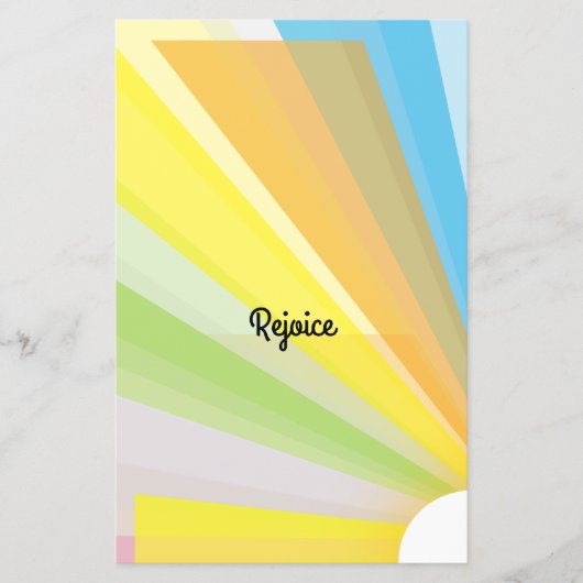 Pasen Zonsopgang Opstanding Groet Flyer (Voorkant)