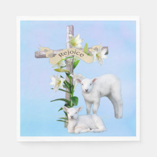 Pasen zonsopgang servet