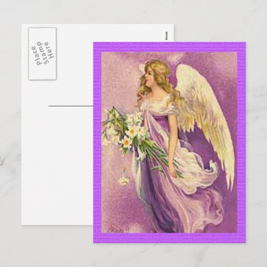 Pasengel Feestdagenkaart (Voorkant / Achterkant)