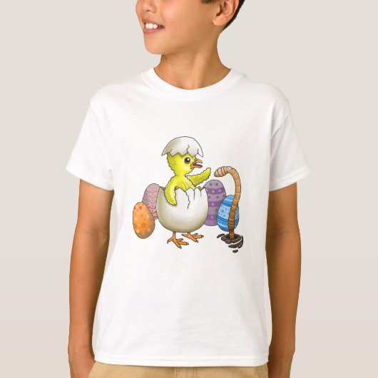 Pasenkuiken uitgekomen t-shirt (Voorkant)