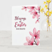 Pasenwensen voor Dochter Kaart (Gele Bloem)