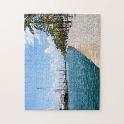 Paseo maritimo - Palma de Mallorca, Spanje Legpuzzel (Verticaal)