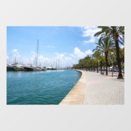Paseo maritimo - Palma de Mallorca, Spanje Raamsticker