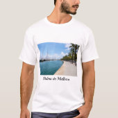 Paseo maritimo - Palma de Mallorca, Spanje T-shirt (Voorkant)