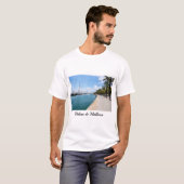 Paseo maritimo - Palma de Mallorca, Spanje T-shirt (Voorkant volledig)