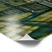 Paseo Mirador de Valparaíso (Acuarela):  Foto Afdruk (Hoek)