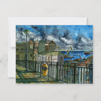 Paseo Mirador de Valparaíso  Briefkaart