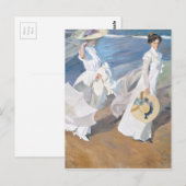 Paseo por la playa - Sorolla - 1909 Briefkaart (Voorkant / Achterkant)