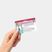 Pasfoto ID Identificatie Aangepaste Kaart Badge (Handheld)